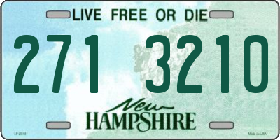 NH license plate 2713210