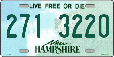 NH license plate 2713220