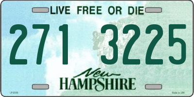 NH license plate 2713225