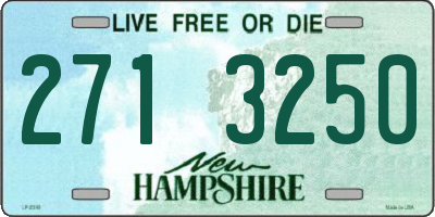 NH license plate 2713250