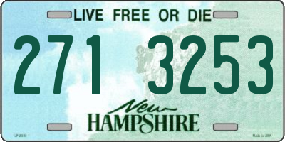 NH license plate 2713253