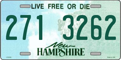NH license plate 2713262