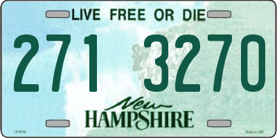 NH license plate 2713270
