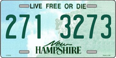 NH license plate 2713273