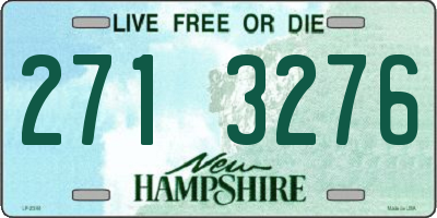 NH license plate 2713276