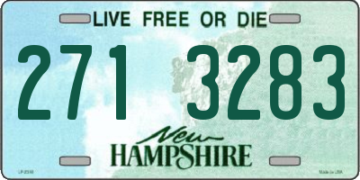 NH license plate 2713283
