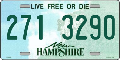 NH license plate 2713290