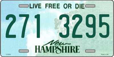 NH license plate 2713295