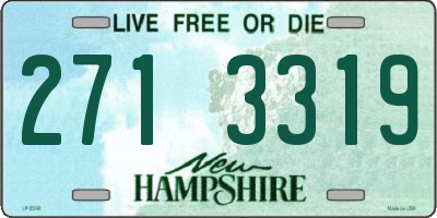 NH license plate 2713319