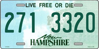 NH license plate 2713320