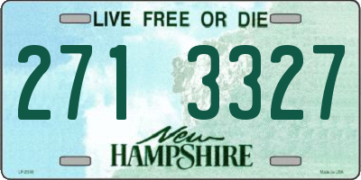 NH license plate 2713327