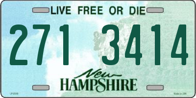 NH license plate 2713414