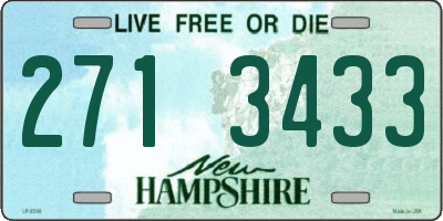 NH license plate 2713433