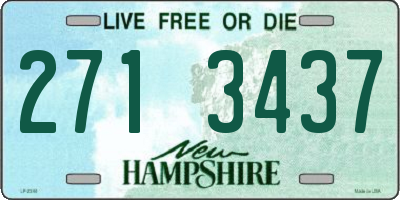 NH license plate 2713437