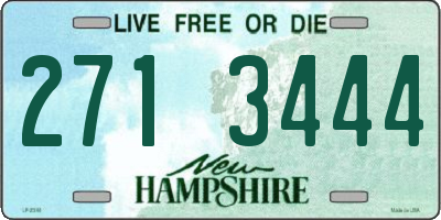 NH license plate 2713444