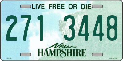 NH license plate 2713448
