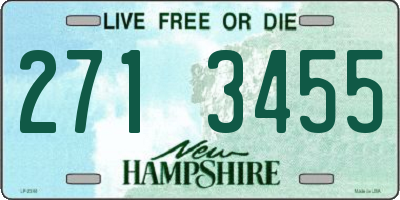 NH license plate 2713455