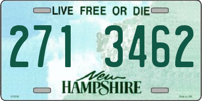 NH license plate 2713462