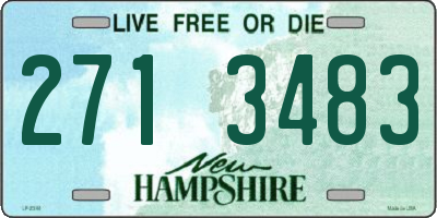 NH license plate 2713483