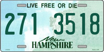 NH license plate 2713518