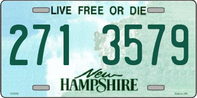 NH license plate 2713579