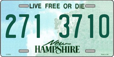 NH license plate 2713710