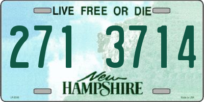 NH license plate 2713714