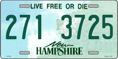 NH license plate 2713725