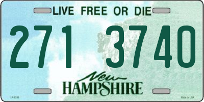NH license plate 2713740