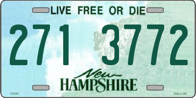 NH license plate 2713772