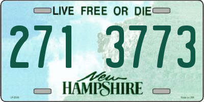 NH license plate 2713773