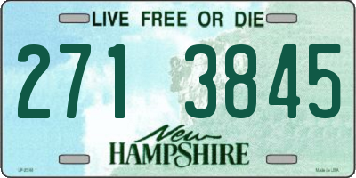 NH license plate 2713845