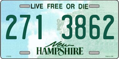NH license plate 2713862