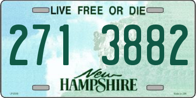 NH license plate 2713882