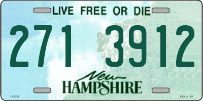 NH license plate 2713912