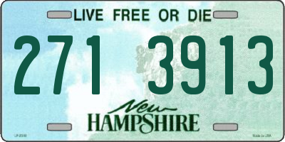 NH license plate 2713913