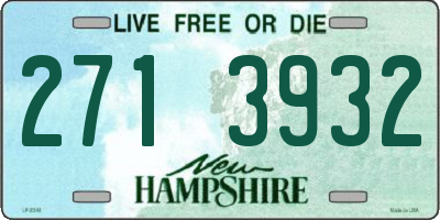 NH license plate 2713932