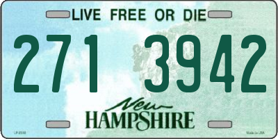 NH license plate 2713942