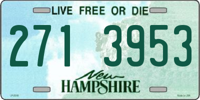 NH license plate 2713953