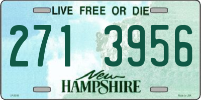 NH license plate 2713956