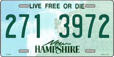 NH license plate 2713972