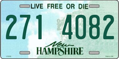 NH license plate 2714082
