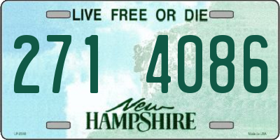 NH license plate 2714086