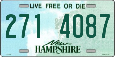 NH license plate 2714087