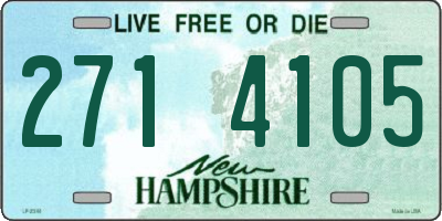 NH license plate 2714105