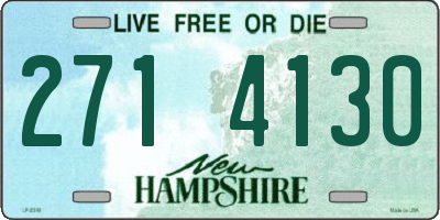 NH license plate 2714130