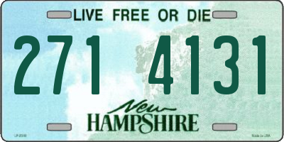 NH license plate 2714131