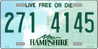 NH license plate 2714145