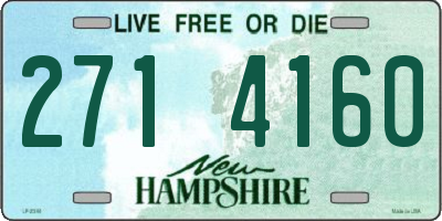 NH license plate 2714160