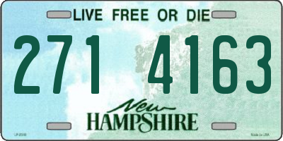 NH license plate 2714163